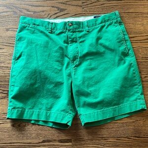 Polo Ralph Lauren Men’s green shorts waist 36